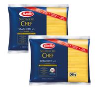 Barilla Selezione Oro Chef Spaghetti Nr 5 Pasta 3000g Confezione 2 Pezzi