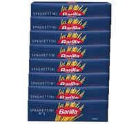 Barilla Spaghettini Numero 3 Hartweizen Pasta 500g 8er Pack