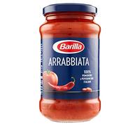 Barilla Sugo Arrabbiata con Pomodoro e Peperoncini Italiani, Sugo Pronto Senza Glutine e Senza Conservanti Aggiunti, 400 g