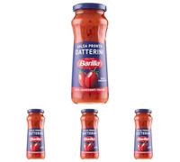 Barilla Sugo con Pomodori Datterini e Olio di Oliva, Salsa Pronta Classica, Senza Glutine - 300 gr (Confezione da 4)