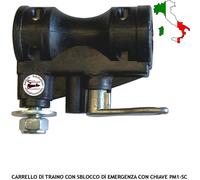 BARILOTTO COMPLETO SBLOCCO MOTORE SV-MBS CANCELLO BATTENTE CHIAVE BULLONE RONDEL