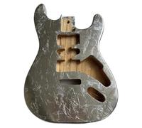 Barilotto Della Chitarra Paulownia Argento Con Vernice Trasparente Per Chitarra Elettrica St HSH Pickup Hole