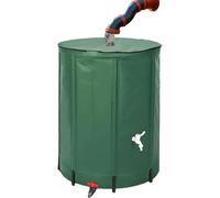 Barilotto di raccolta dell'acqua piovana, contenitore pieghevole, griglia protettiva resistente, vasca di raccolta salvaspazio, robusta custodia per accessori in PVC, per irrigazione cortile e