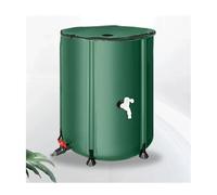 Barilotto pieghevole in PVC per la raccolta dell'acqua piovana da 1350 l, secchio ecologico per la raccolta dell'acqua da esterno per l'irrigazione del prato e il giardino, soluzione sostenibile di
