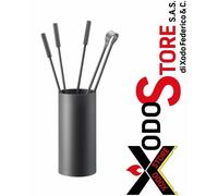 Barilotto porta utensili camino con 4 accessori - BEL FER 3002 - mail x sconto
