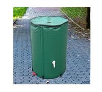 Barilotto portatile pieghevole per la raccolta dell'acqua piovana da 225 l, efficiente serbatoio in PVC per giardino, uso esterno e prato, soluzione ideale per la raccolta dell'acqua piovana