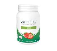 BariNutrics Ferro Fragola - In Caso di Stanchezza e Fatica - 90 Compresse Masticabili