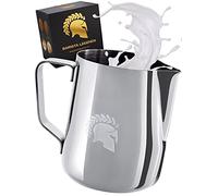 Barista Legends® Bricco in acciaio inox 350ml con beccuccio speciale Latte Art - Bollitore lucida - professionale Accessori per baristi