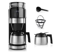 Barista - Macchina da caffè con display touch digitale, 800 W, con macina + caraffa termica