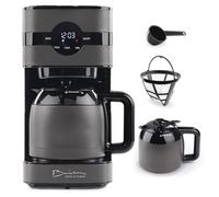 Barista - Macchina da caffè con filtro Touch Iso | Macchina da caffè con thermos | Macchina filtrante con display digitale e funzione timer | 900 W | per 8 tazze di caffè | 1,25 litri