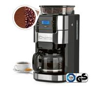 Barista Macchina da caffè Macina 900W Acciaio/Nero 12 Tazze Filtro Permanente