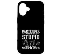 Barista non posso aggiustare stupido ma posso servire Custodia per iPhone 16