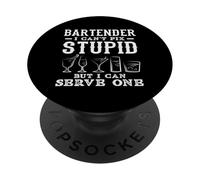 Barista non posso aggiustare stupido ma posso servire PopSockets PopGrip Adesivo