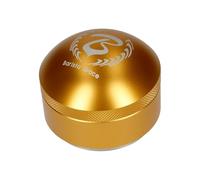 Barista Space C2 Coffee Tamper Gold, 58 mm, regolabile in altezza per tamponi perfetti, con chiave di regolazione, in acciaio inox e alluminio, oro