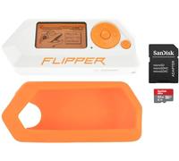 Barium Electronics Flipper Zero Basic Kit - Flipper Zero | Custodia in Silicone | Scheda Micro SD da 32 GB fino a 120 MB/s | Adattatore MicroSD a SD