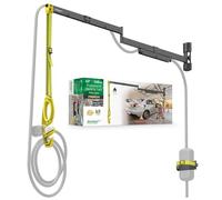 Barkan Braccio di protezione da parete per auto elettriche, 160 cm, zincato, resistente alle intemperie, per interni ed esterni, PHEV, EV