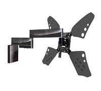 Barkan Full Motion curvo/81,3-177,8 cm, supporto da parete per schermi piatti fino a 39,9 kilogram, nero (3400 F.b)