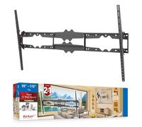 Barkan Supporto da parete per TV, 55 - 115 pollici, Tilt Flat/Curved Screen Bracket, Holds up to 265lbs, brevettato, VESA 1200 X 600, Fits LED OLED LCD