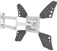 Barkan Supporto da parete per TV da 13 a 80 pollici, articolato a movimento completo, con 4 movimenti, supporto per schermo piatto/curvo, supporta fino a 50 kg, estremamente estensibile, adatto per