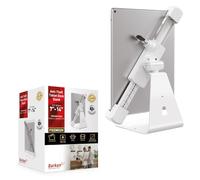 Barkan Supporto per tablet da 7 a 14 pollici, fisso, girevole a 360 gradi, per iPad, Samsung Tab, Fire HD e altro ancora, supporto da parete fisso per tablet da parete bianco