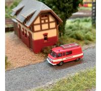 Barkas B1000 Feuerwehr Bus, Auto DDR, Scala N, 1:160, Incolore, Nuovo Auto