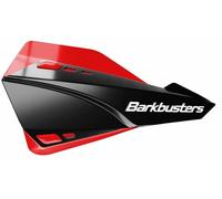 BARKBUSTER KIT COPPIA PARAMANI UNIVERSALI MOTO CROSS ENDURO SABRE ROSSO