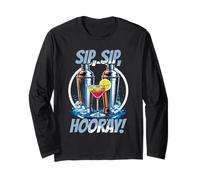 Barkeeper Barista Sip Sip Hooray Maglia a Manica