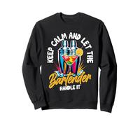 Barkeeper Keep Calm And Let The Bartender Handle It Felpa