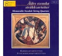 Barkel Quartet/Stockholm Quartet Memorable Swedish String Quartets Vol 1 (CD)