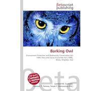 Barking Owl: Environment Protection and Biodiversity Conservation Act 1999, Flora and Fauna Guarantee Act (1988), Ninox, Strigidae, Owl