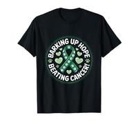 Barking Up Hope Beating Cancer Cane canino Maglietta