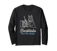 Barktista pour Me Un Altro bevitore di caffè da Pastore Tedesco Maglia a Manica