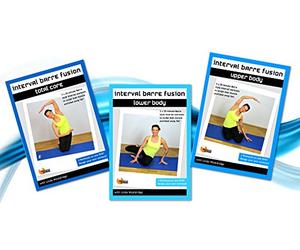Barlates Body Blitz Interval Barre Fusion 3 DVD Set - Upper, Lower & Core - Linda Wooldridge