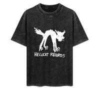 BARLOTUS Hellcat Records Artists Label Men's T-Shirt Graphic Shirts Unisex Black Tee 3XL
