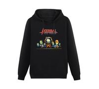 BARLOTUS Kerbal Space Program KSP Team Men's Hoodies Graphic Pullover Sweatshirts Unisex Black Printed Hooded XL