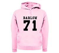 Barlow 71 - Felpa Per Adulti - Tour Della Band Barlow Music Gary Concert TT