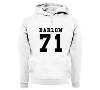 Barlow 71 - Felpa Per Adulti - Tour Della Band Barlow Music Gary Concert TT