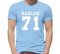 Barlow 71 - T-Shirt - Band Tour Barlow Musica Gary Concerto Tt