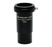 Barlow Lens Telescope, 1.25In Achromatic Eyepiece, High Power Magnification Lens, Metal Moon Filter Included, M42 Thread Connection, for Astronomy Enthusiasts Stargazing