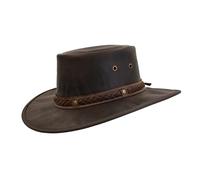Barmah Squashy Crackle Canguro Cappello Outdoor Arrotolabile L (58-59 cm) - Marrone