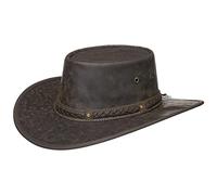 Barmah Squashy Crackle Canguro Cappello Outdoor Arrotolabile M (56-57 cm) - Marrone