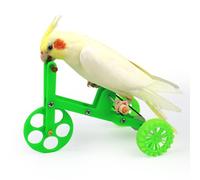 Barn Eleven Giocattolo a forma di bicicletta, puzzle per pappagalli, uccellino piccolo e medio, parrocchetto, educativo, educativo, per addestrare l'intelligenza, in acciaio inossidabile, unisex, non