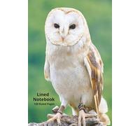 Barn Owl Notebook - 120 Lined Pages: Christian Devotional Journal - Design 4