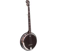 Barnes & Mullins BJ400 Rathbone - Banjo a 5 corde con testa nera Remo
