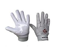 BARNETT FKG-03 Bianco (L) Guanti da Calcio Americano Linebacker Pro, LB,RB,Te
