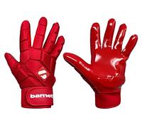 BARNETT FKG-03 High Level Linebacker - Guanti da calcio, LB, RB, TE, ROSSO (L)