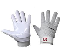 BARNETT FLG-03 Bianco (L) Guanti da calcio americano Linemen Pro, OL,DL