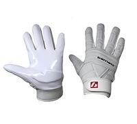 BARNETT FLG-03 Bianco (XL) Guanti da calcio americano Linemen Pro, OL,DL