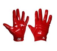 BARNETT FRG-03 Rosso (XL) Guanti da calcio americano Pro Ricevitore, RE,DB,RB