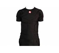 BARNETT FS-09 Maglietta a Maniche Corte a Compressione 4 Pezzi integrati, Football Americano (S)